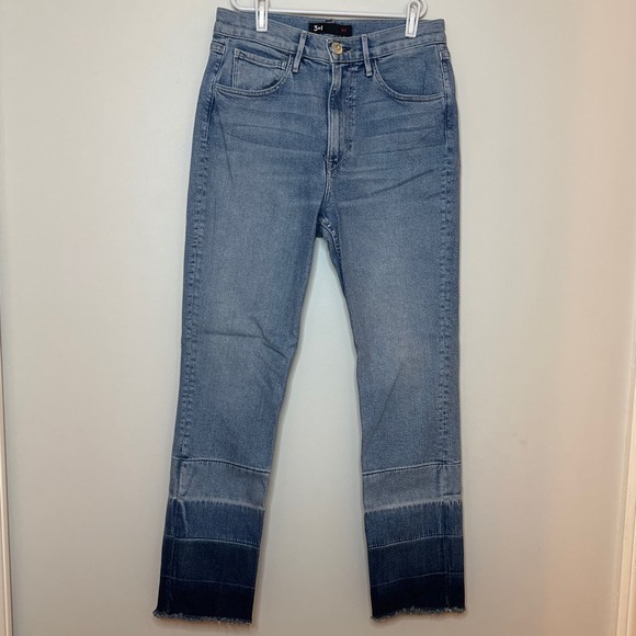3x1 Spectrum Straight Leg Crop Jeans Size 27 - Picture 4 of 7